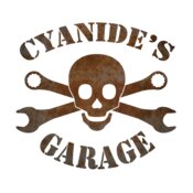 cyanides garage logo 2 rust 2