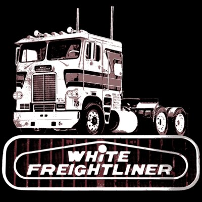 White Freightliner