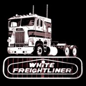 White Freightliner